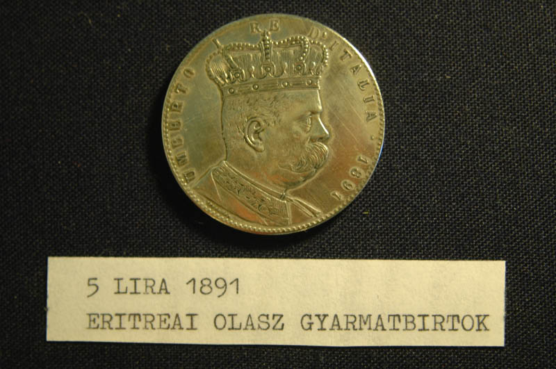 11. Eritreai olasz gyarmatbirtok 1891